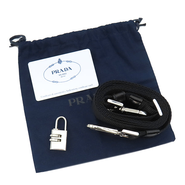 プラダ PRADA Re-Nylon xサフィアーノレザー ブリーフケース 2VE015