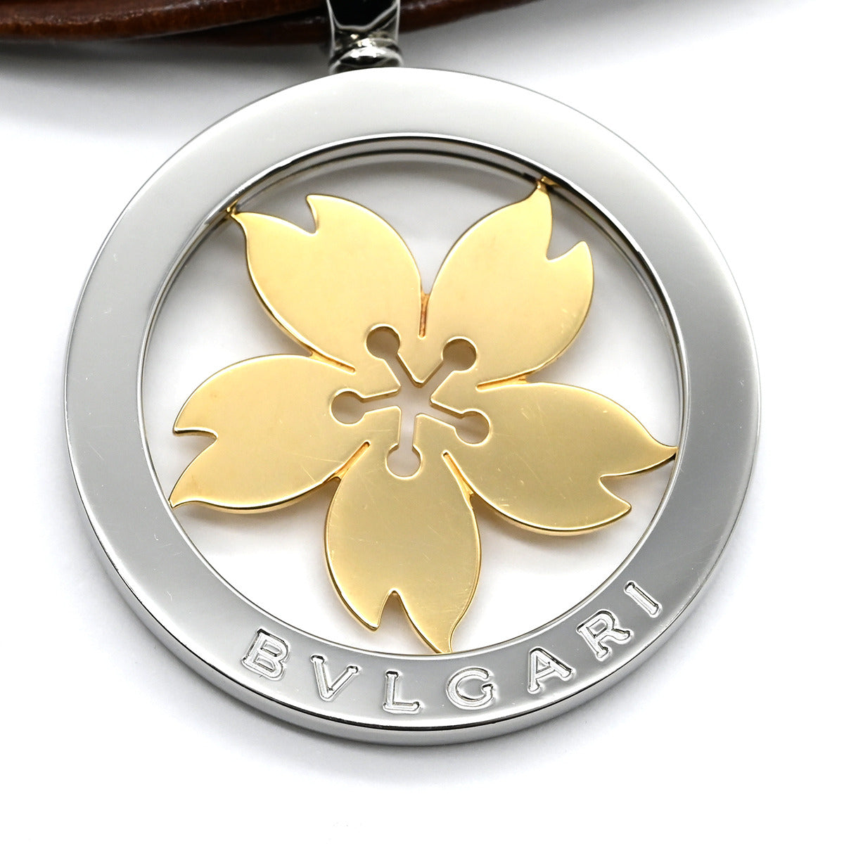 ブルガリ BVLGARI トンド サクラ ペンダント イエローゴールド