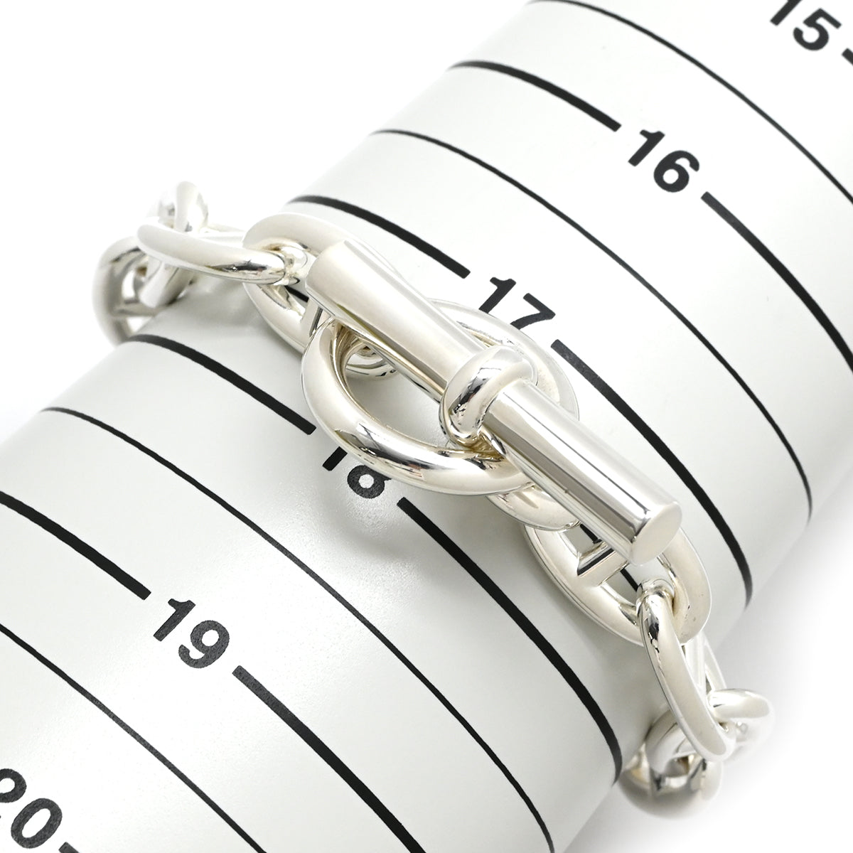 エルメス HERMES シェーヌダンクル GM シルバー シルバー925