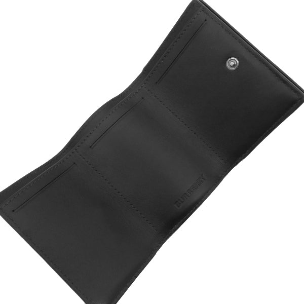 バーバリー BURBERRY チェック ウォレット 8062606 ブラック×グレー