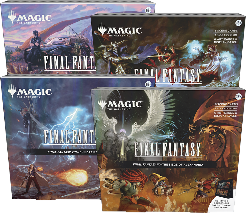 Final Fantasy - Scene Box | Set of 4