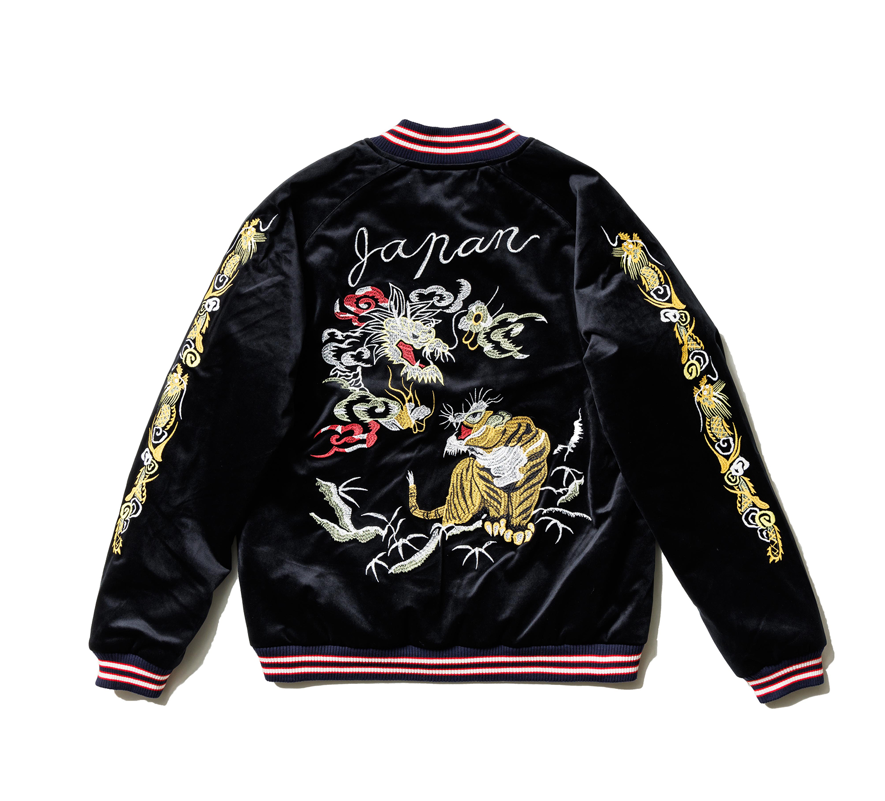 VELVETEEN SOUVENIR JACKET (TIGER・DRAGON) ｜ HOUSTON-BOOK