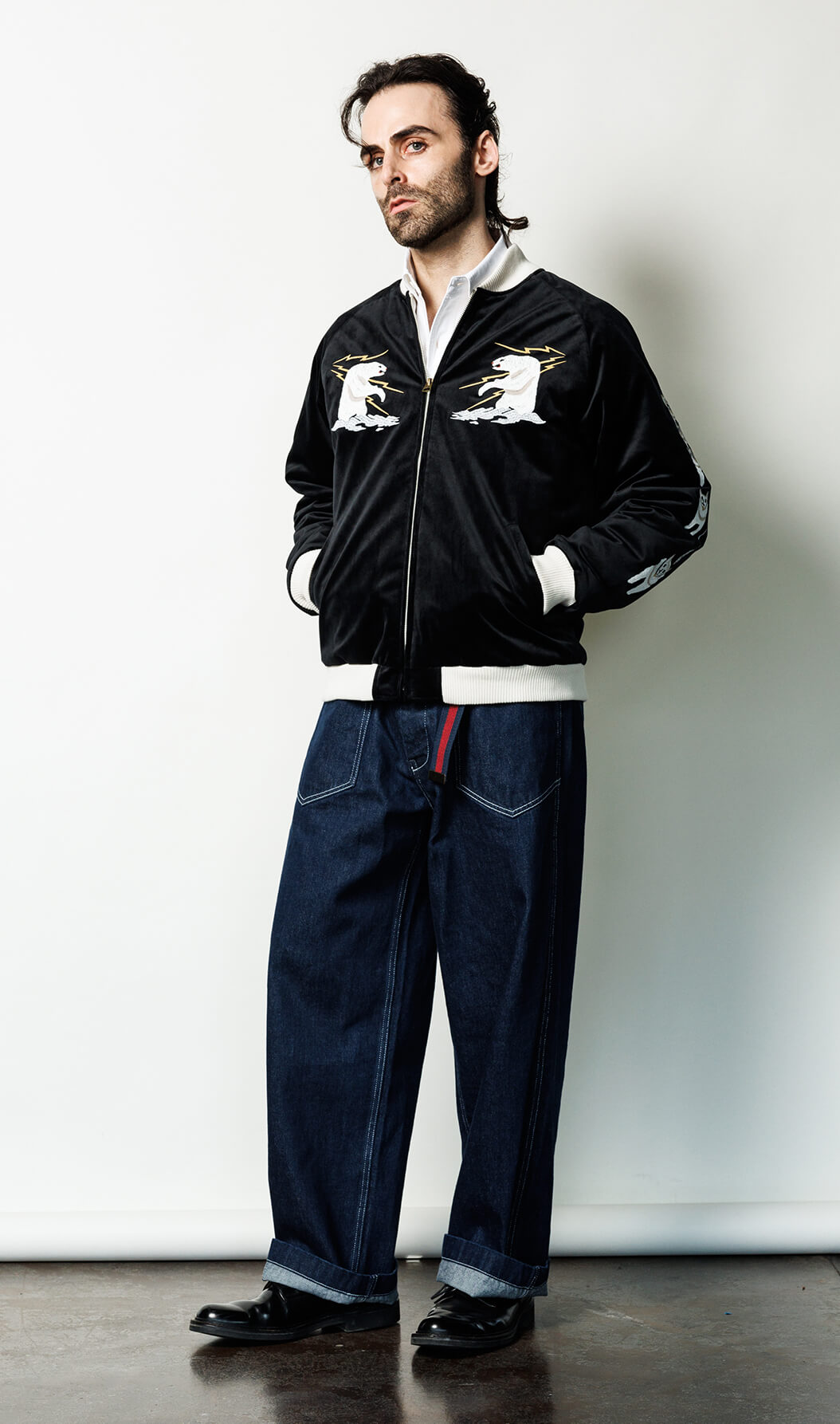 VELVETEEN SOUVENIR JACKET (ALASKA) ｜ HOUSTON-BOOK