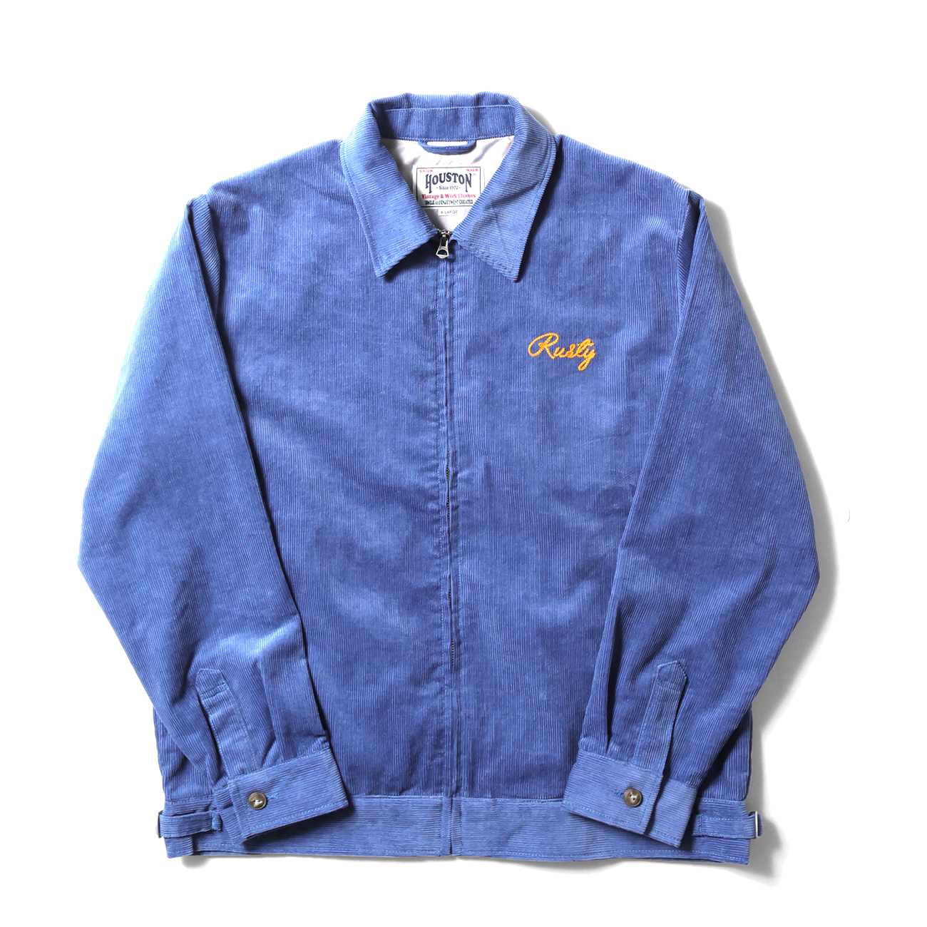 12ウェールの細畝コーデュロイを使用した『刺繍ジャケット