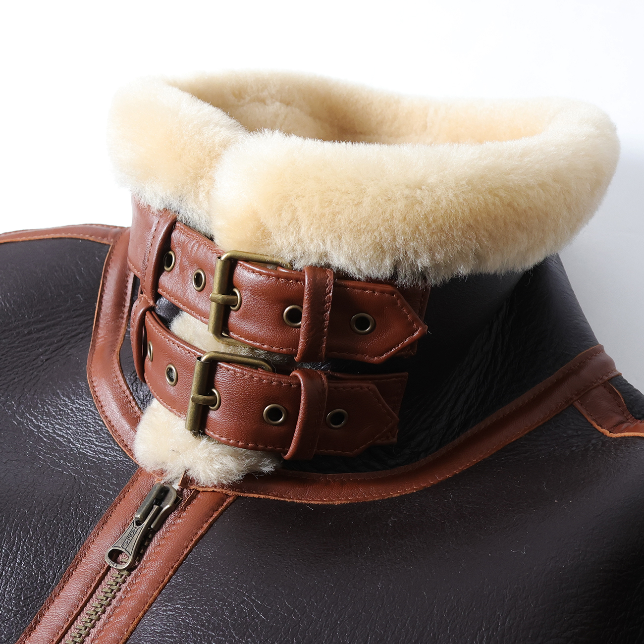 直営店限定！ リアルムートンを使用した『B-3ジャケット』 ｜ HOUSTON-BOOK