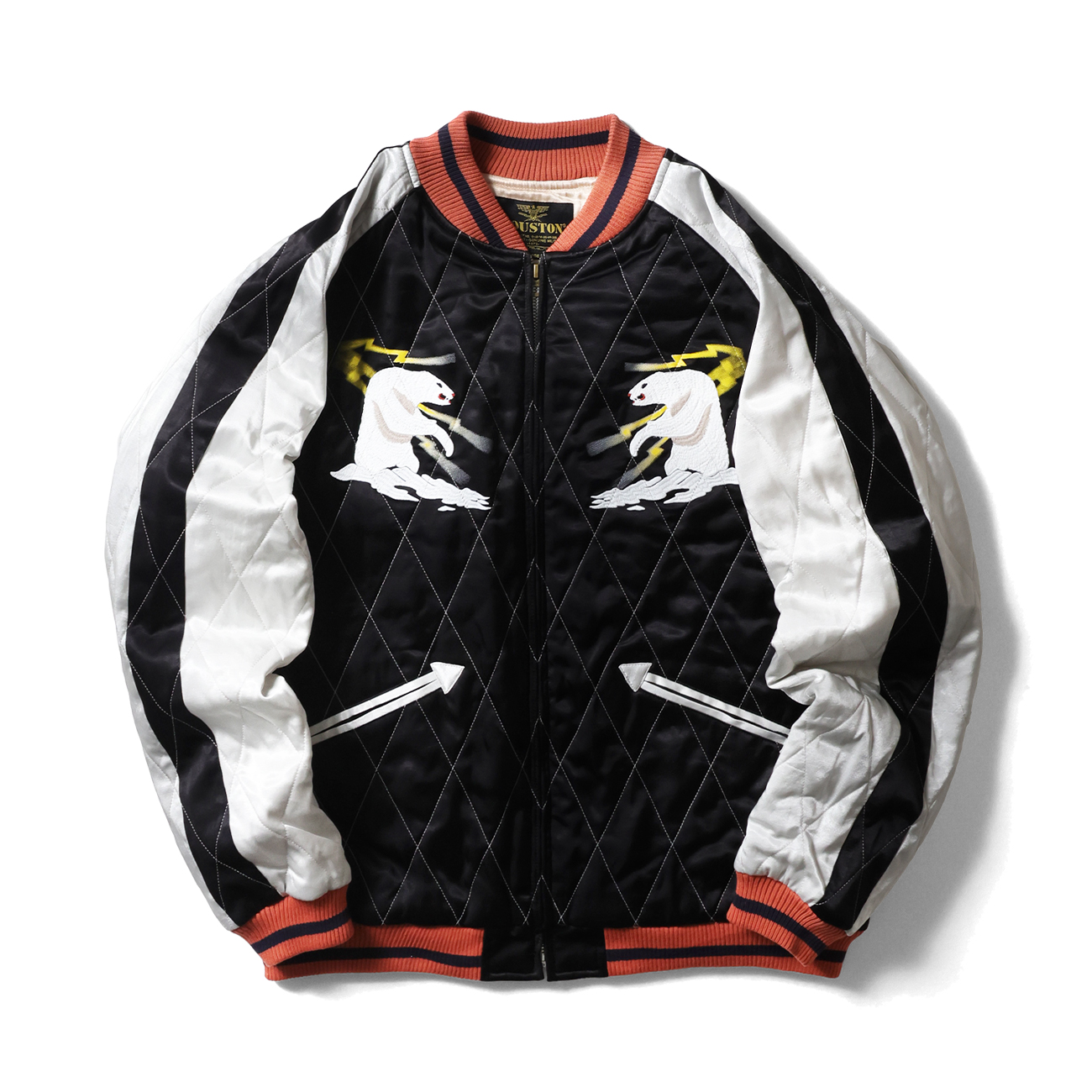 レーヨン生地×ダイヤモンドキルト×アラスカ柄の最強『スーベニア