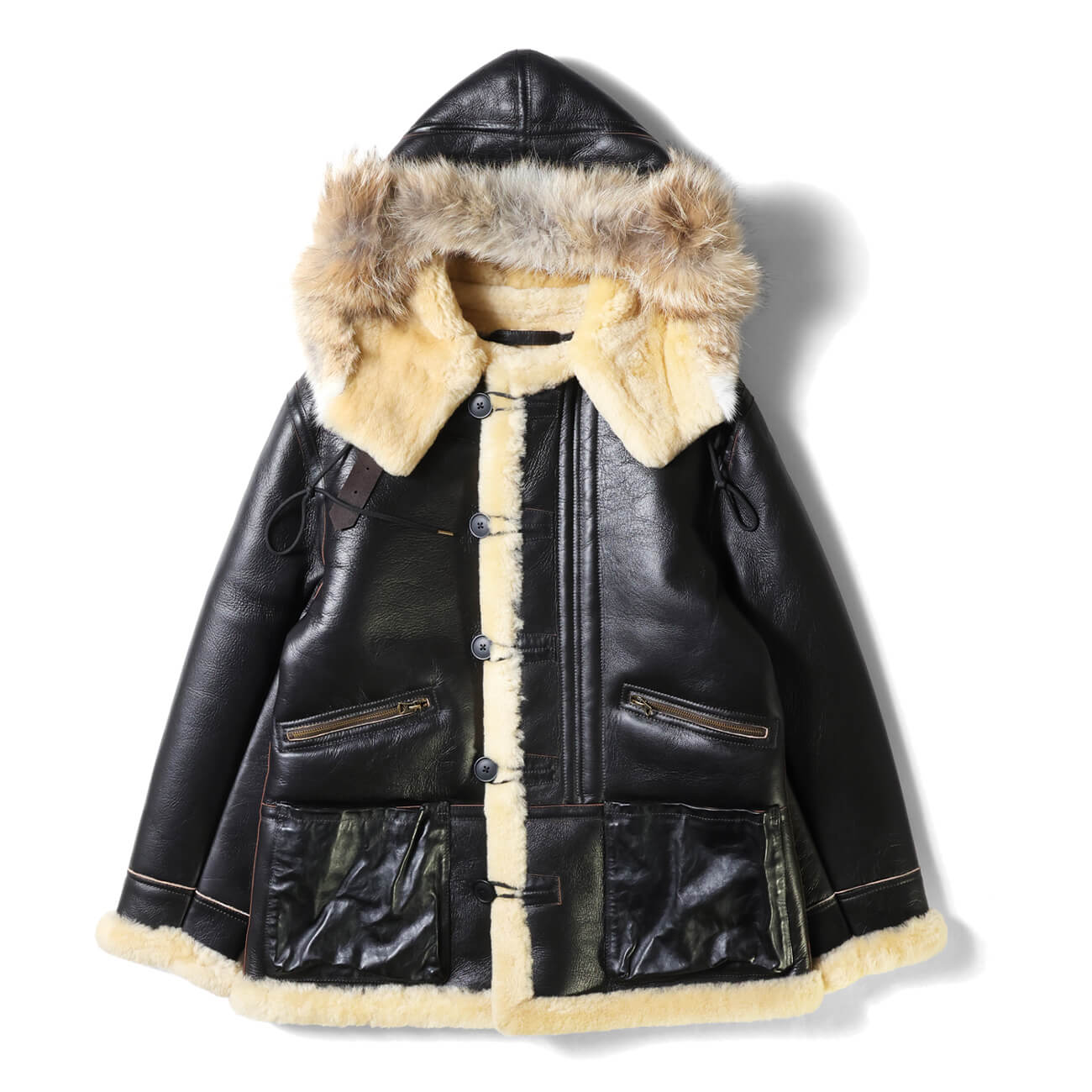 HOUSTON｜伝説の極寒地用ジャケット「B-7フライトジャケット」を豪華