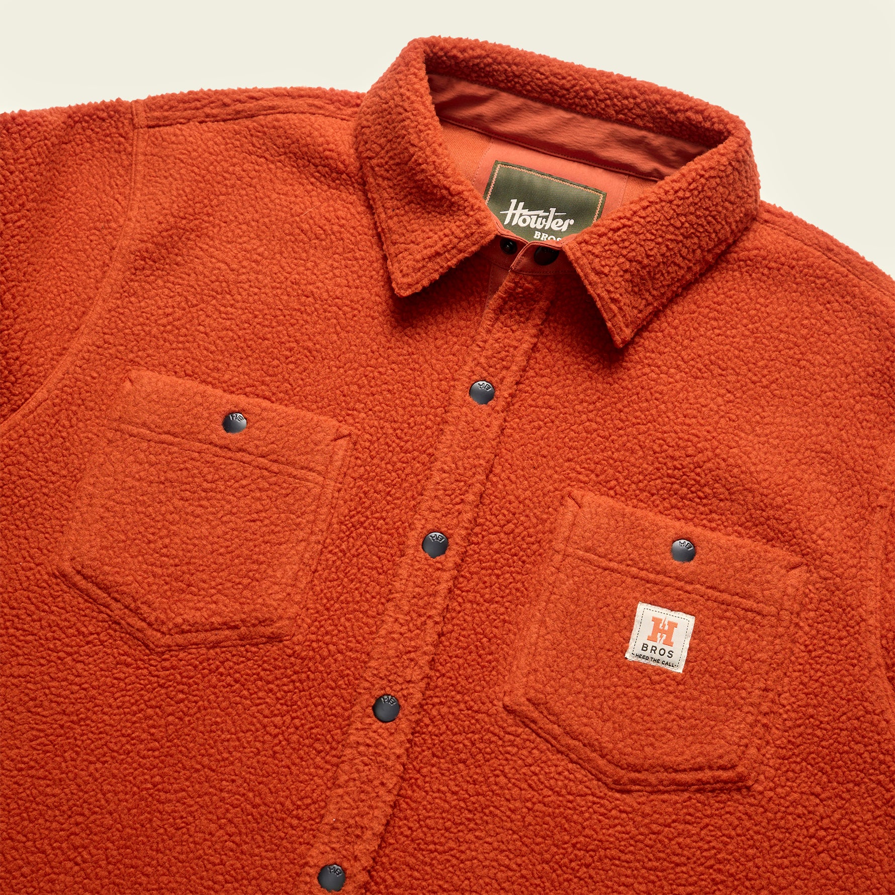 Allegheny Fleece Overshirt - Cinnamon – HOWLER BROTHERS