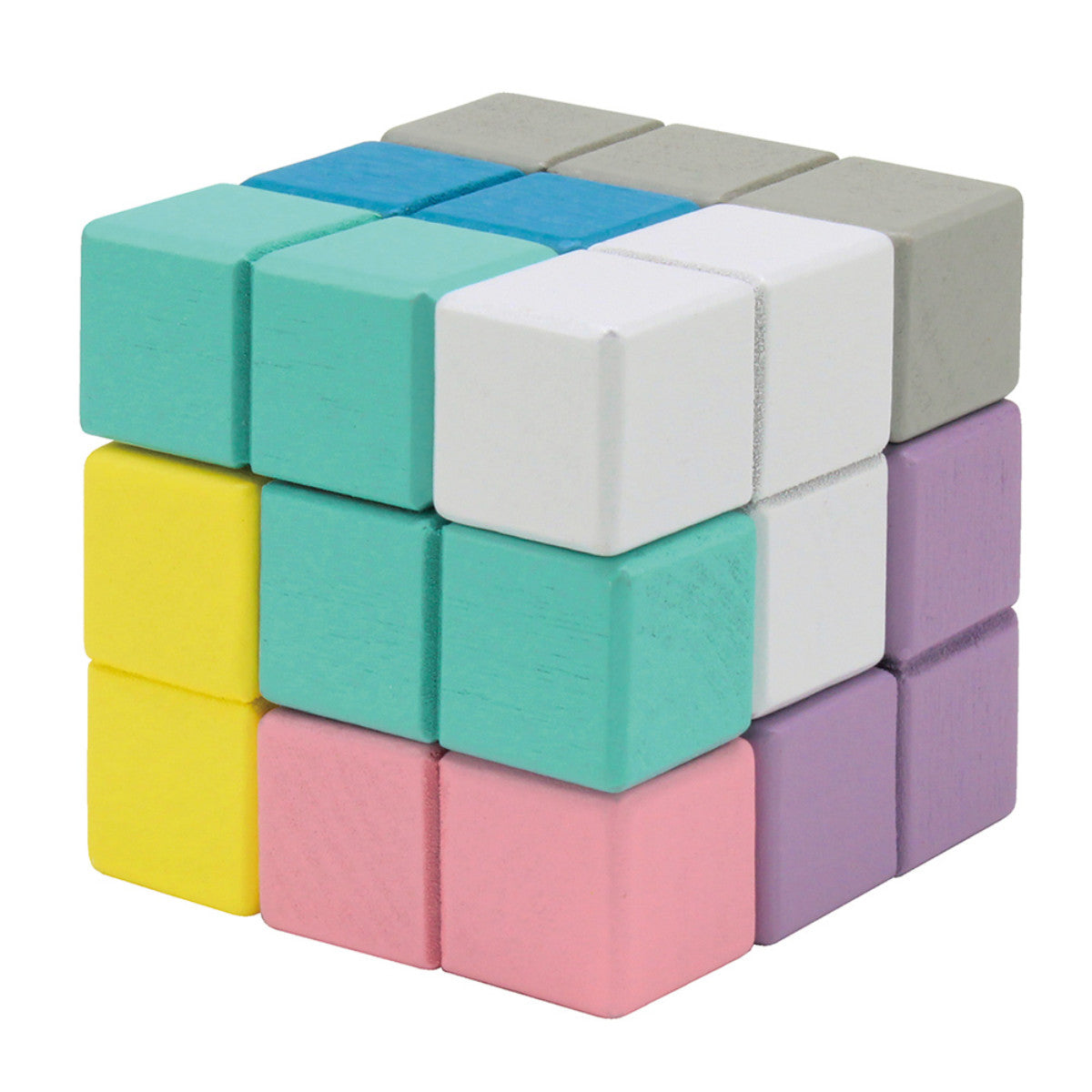 知育玩具 イクモク木製知育 立体 パズル 6歳 小学生 – ハウジー