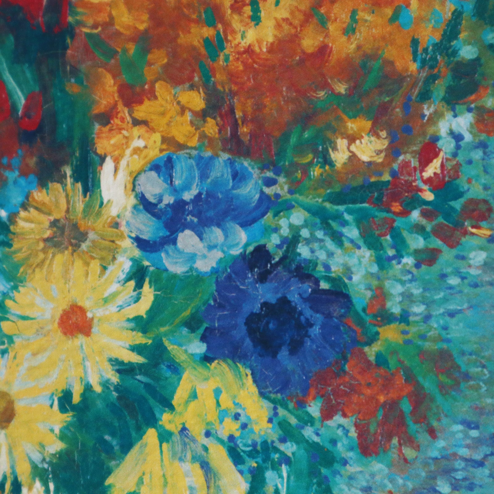 フィンセント・ファン・ゴッホ 「青い花瓶の花」アートポスター