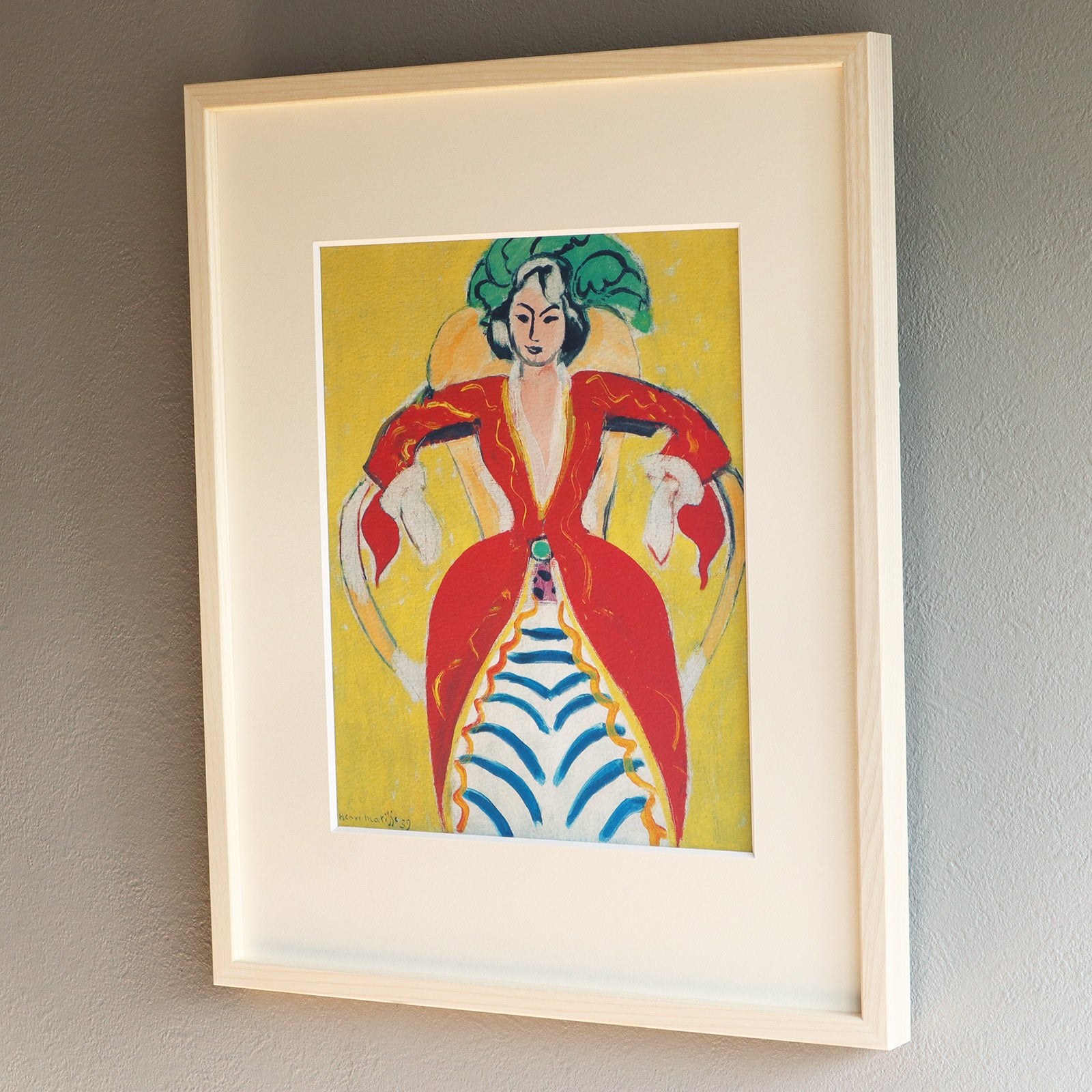 アンリ・マティス 「ラ・フランス」アートポスター｜モダンインテリア