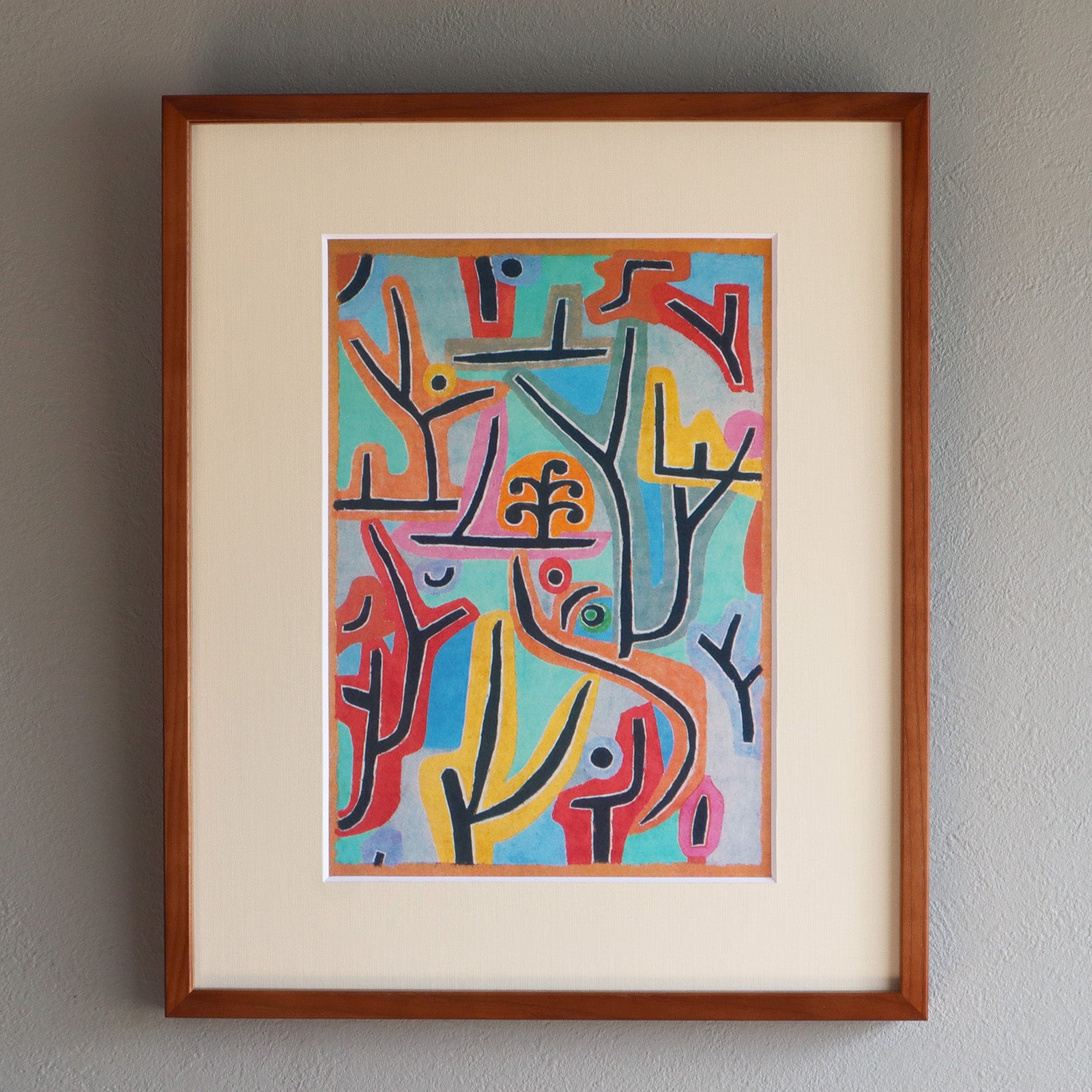 パウル・クレー「ルゥ（ツェルン）の近くの公園」アートポスター｜北欧