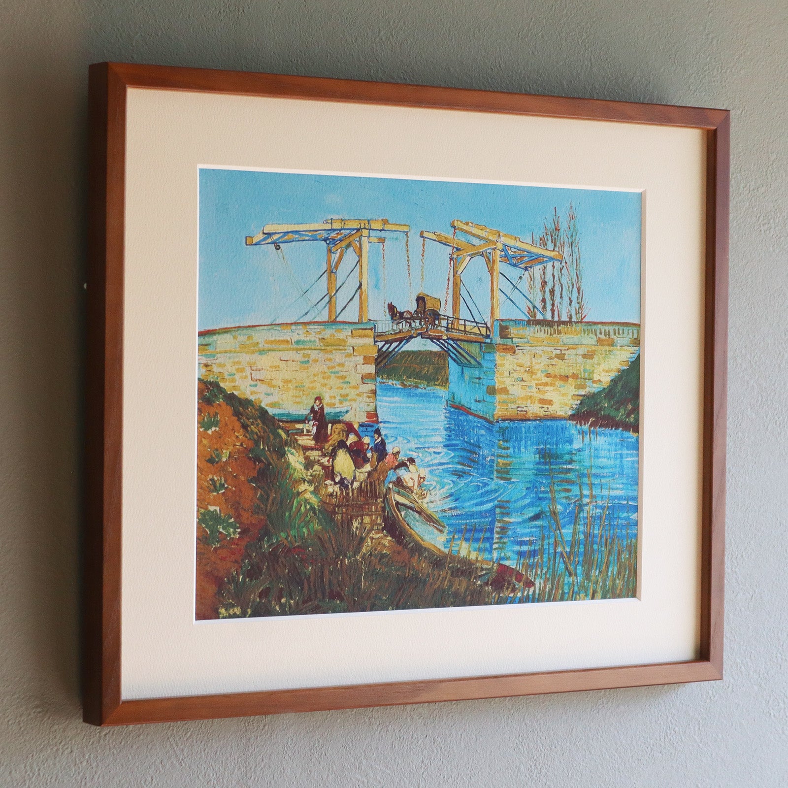 フィンセント・ファン・ゴッホ 「アルルの跳ね橋」アートポスター