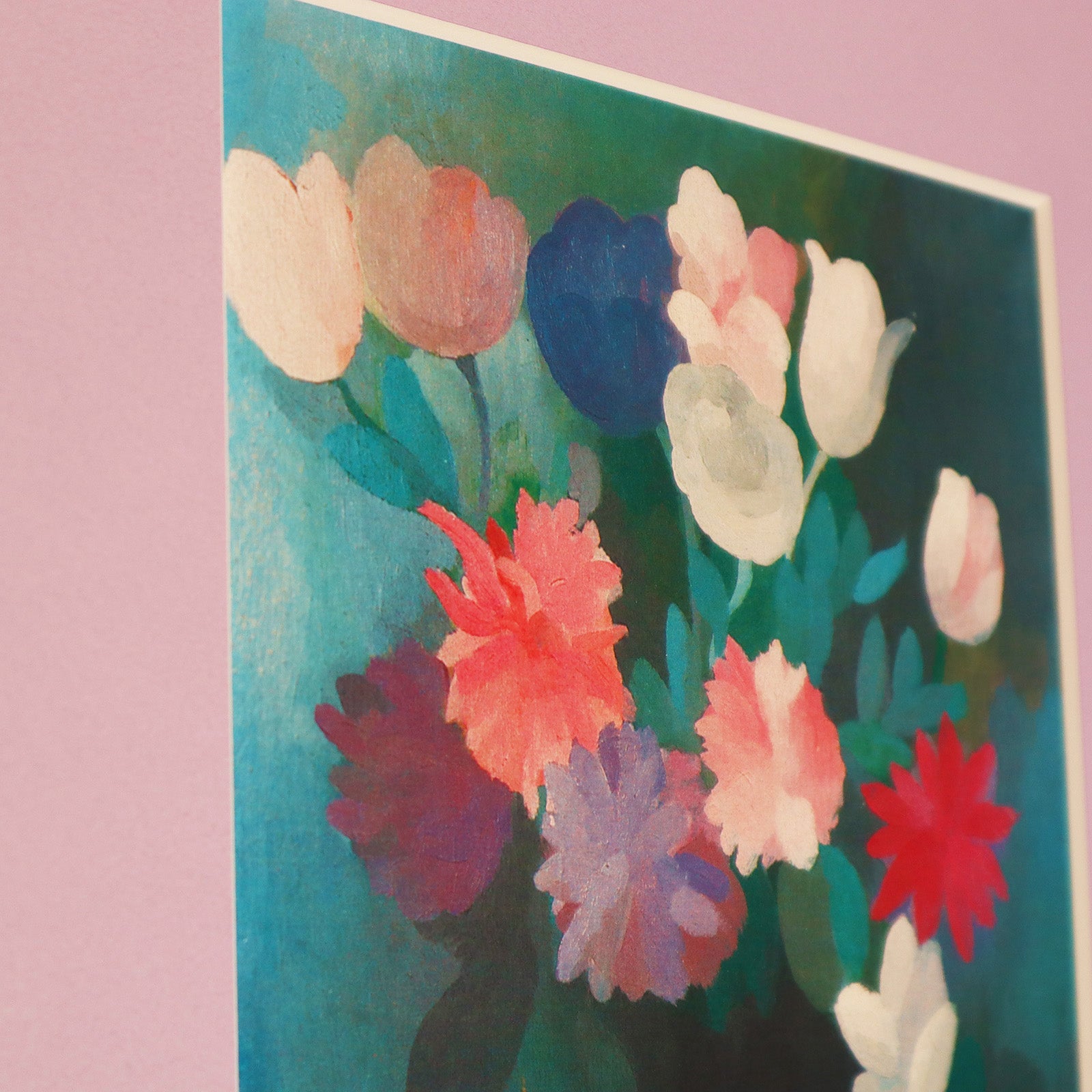 マリー・ローランサン 「花束 1926年」アートポスター（フレーム付き