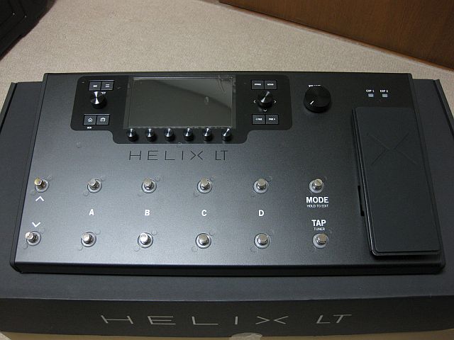 Line 6 Helix LT ギタープロセッサーを買いました: High Sense Design