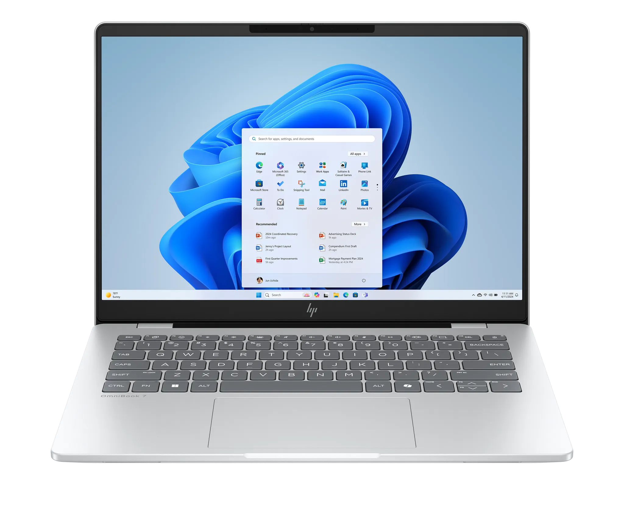 HP OmniBook 7 Aero Laptop Next Gen AI 13-bg1057nr 13.3