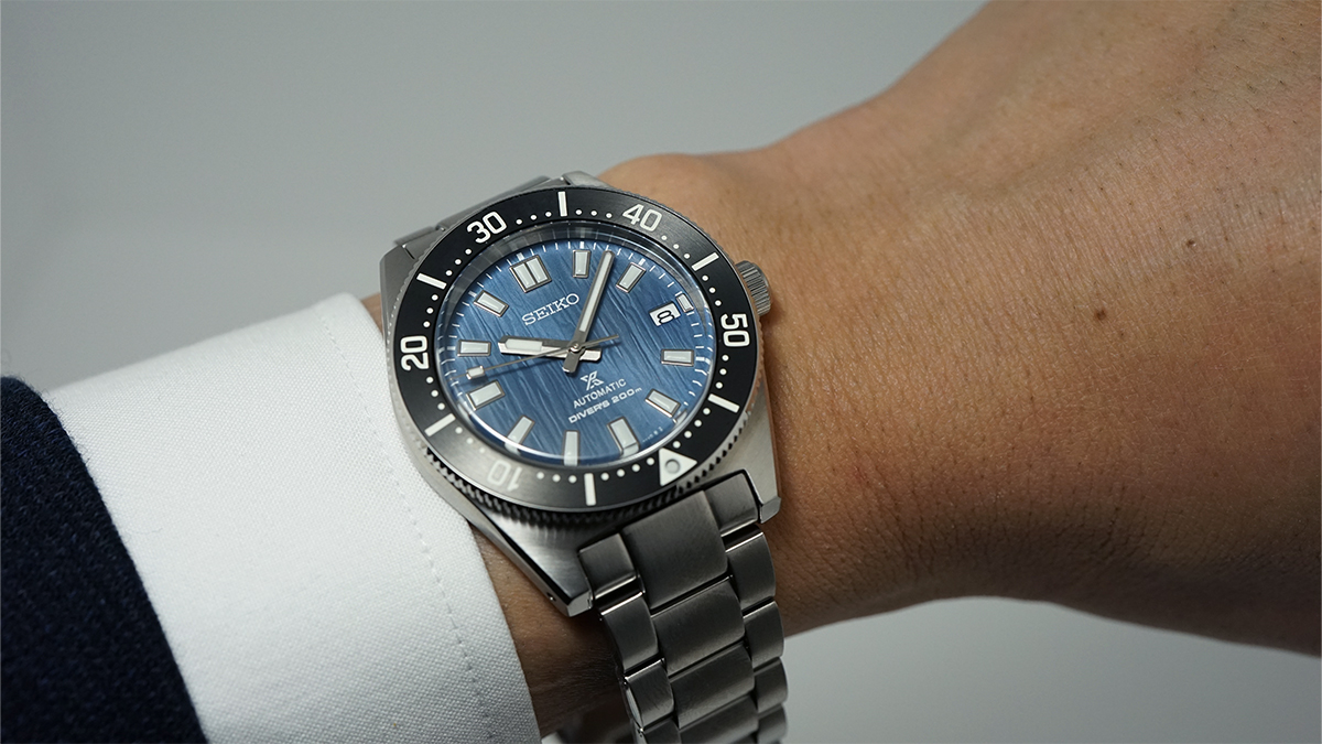 セイコー プロスペックス】氷河ブルーのダイアルが目印！ダイバー