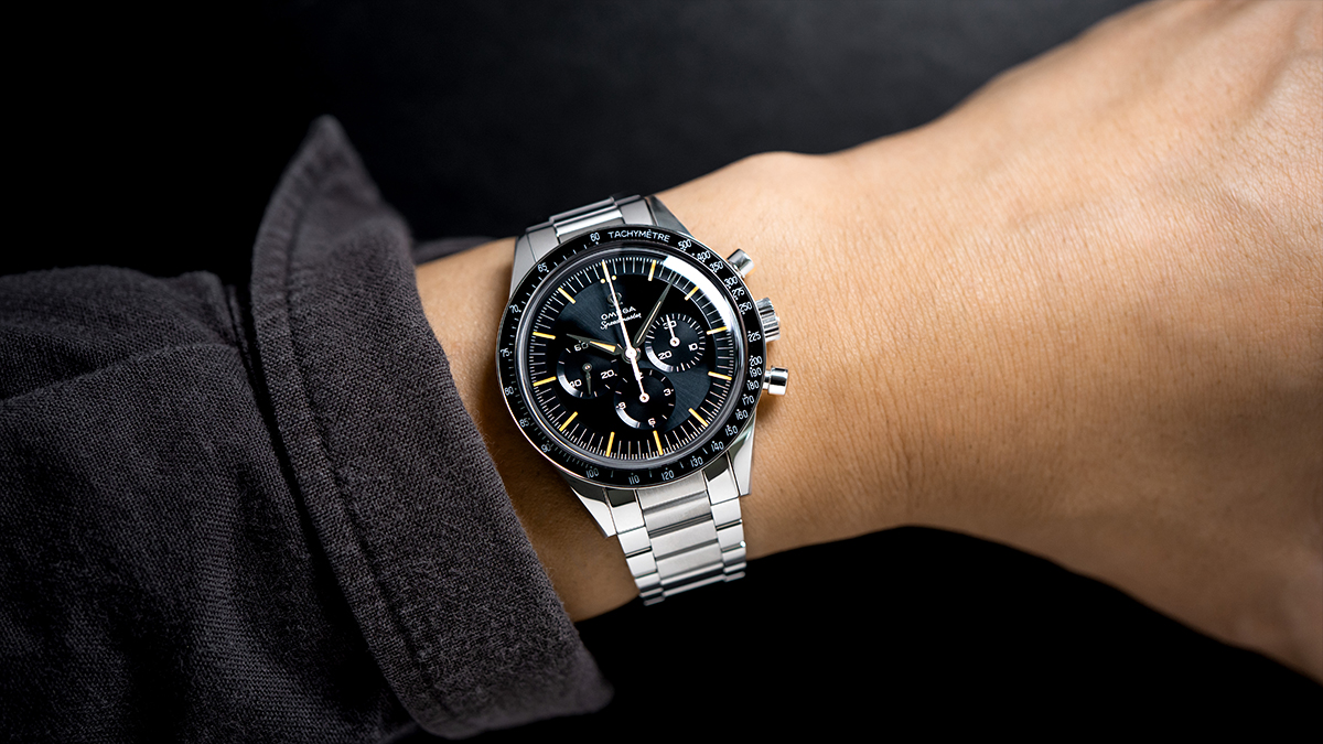宇宙に向かった初めてのオメガウォッチを復刻｜スピードマスター