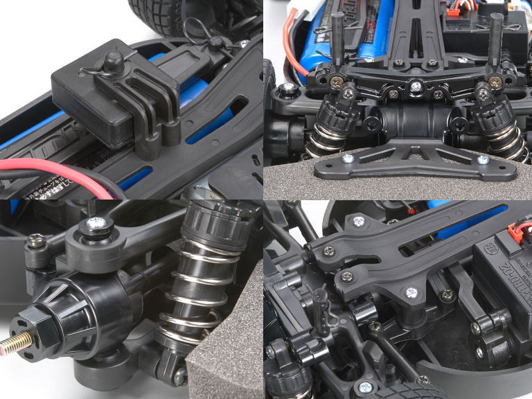 タミヤ 58544 NISSAN R390 GT1 （TT-01シャーシ TYPE-E） 本体キット