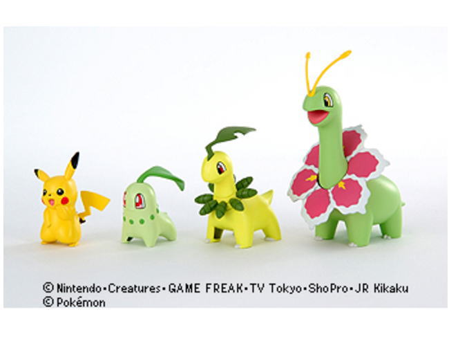 ポケモンプラモコレクション メガニウム進化セット | 鉄道模型