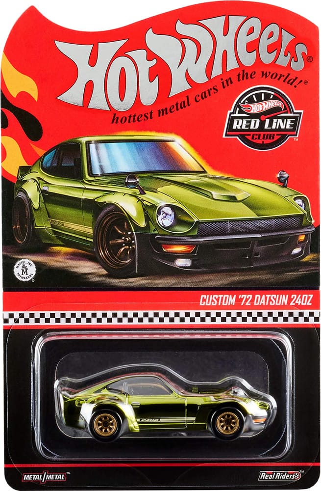 Custom '72 Datsun 240Z - Hot Wheels 2025 Red Line Club