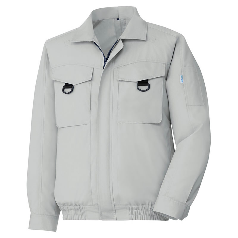 BLOUSON 長袖ブルゾン単体 WE56上 ライトグリーン - ミドリ安全の熱中対策