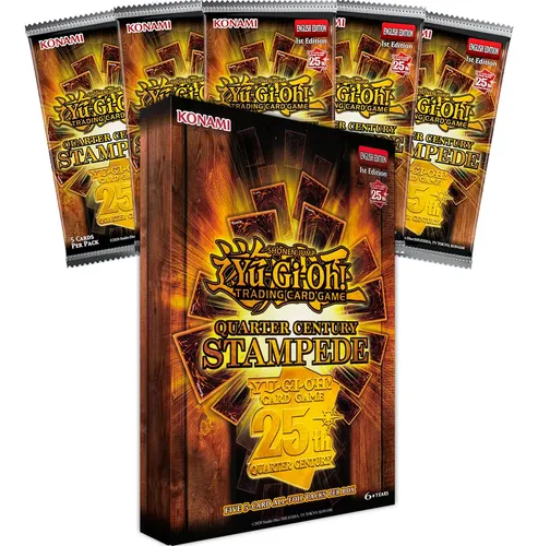 Yu-gi-oh! Trading Card Games Quarter Century Stampede Box Yugioh