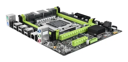 Kit X79 Lga2100 Xeon E5 2650 V2 16gb 1600mhz Suporte M2 Nvme Preto