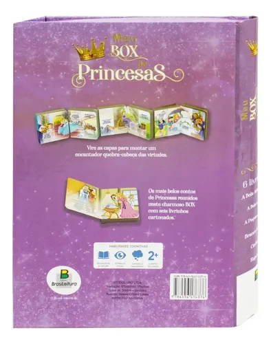 Box Meu Box de Princesas de Todolivro Editora Editora Brasileitura