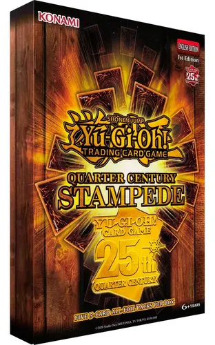 Yu-gi-oh! Trading Card Games Quarter Century Stampede Box Yugioh