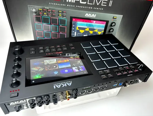 Akai Mpc Live Ii Sampler Drumpad Daw Estúdio De Gravação Dj