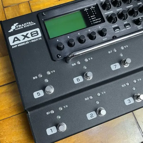 Pedaleira Fractal Ax8 Audio Systems Impulse Response Preto