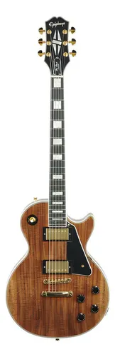 Guitarra EpiPhone Les Paul Custom Koa Natural | MercadoLivre