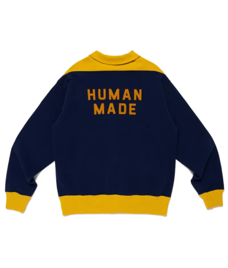 Human Made ZIP UP Sweatshirt Navy | Official Japan Store
