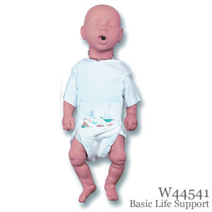 新生児心肺蘇生法マネキン W44541｜CPR心肺蘇生法訓練