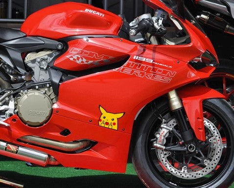 ポケモン ピカチュウ FXXX It カーステッカー (1枚) – Hungry Ninja