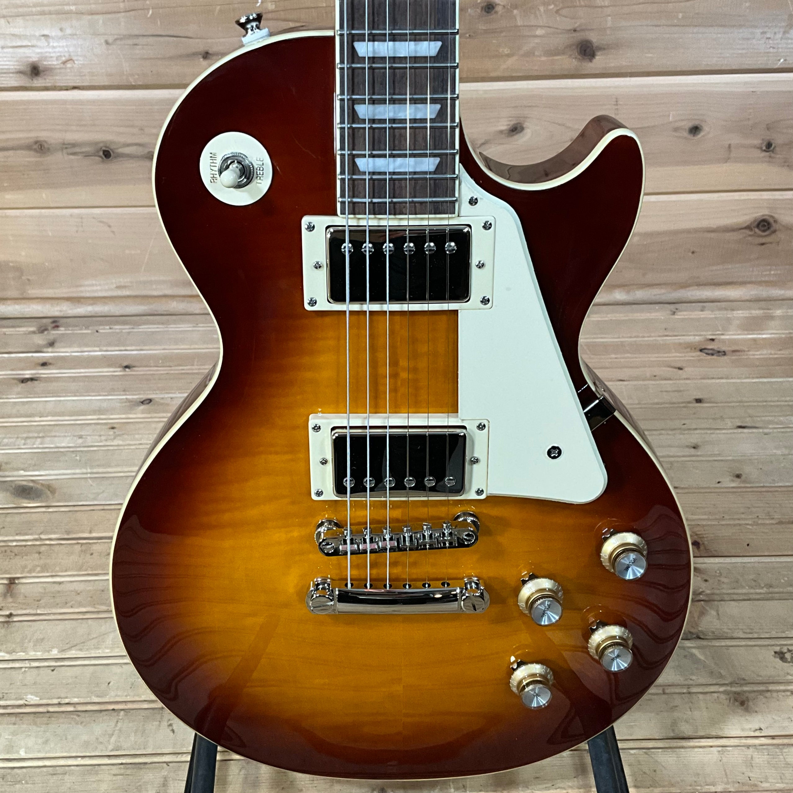 Epiphone Les Paul Standard 60's Figured - Iced Tea Burst - Huber