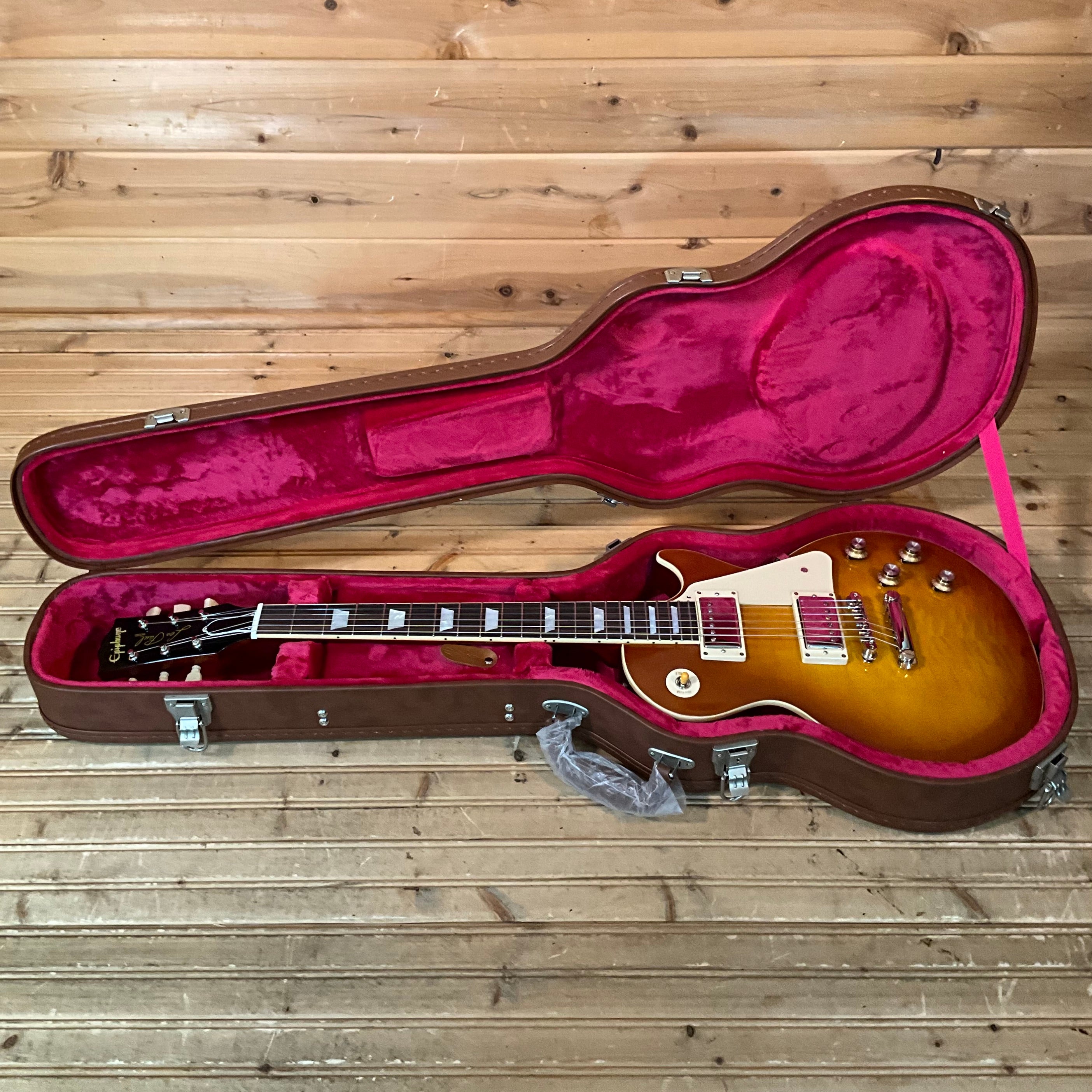 Epiphone 1960 Les Paul Standard Reissue Electric Guitar - Iced Tea