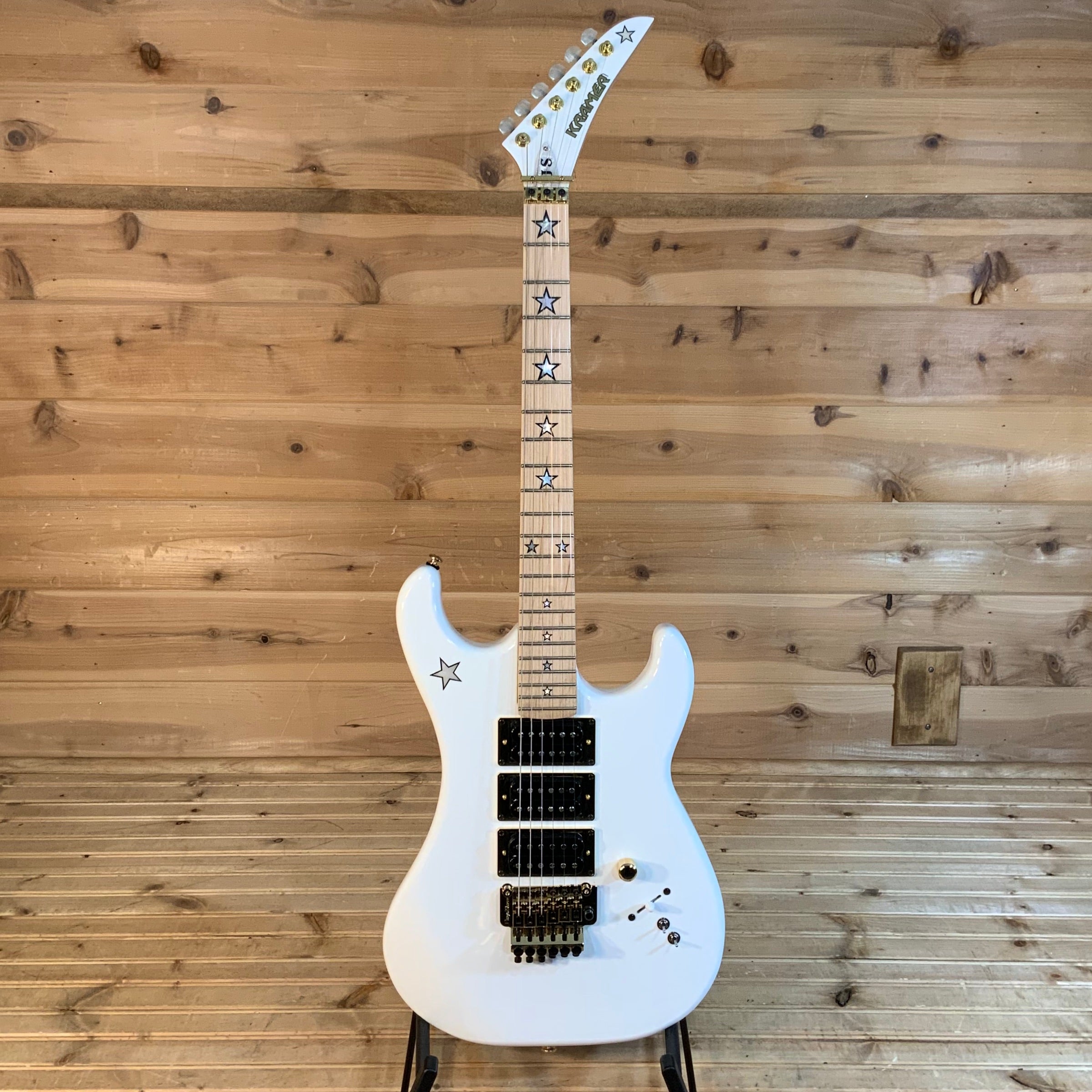Kramer Jersey Star Electric Guitar B STOCK - Alpine White - Huber