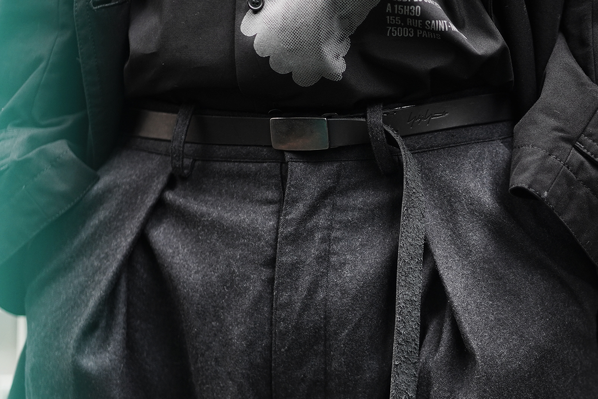 YOHJI YAMAMOTO 20mm Free Belt | HUES 福岡セレクトショップ