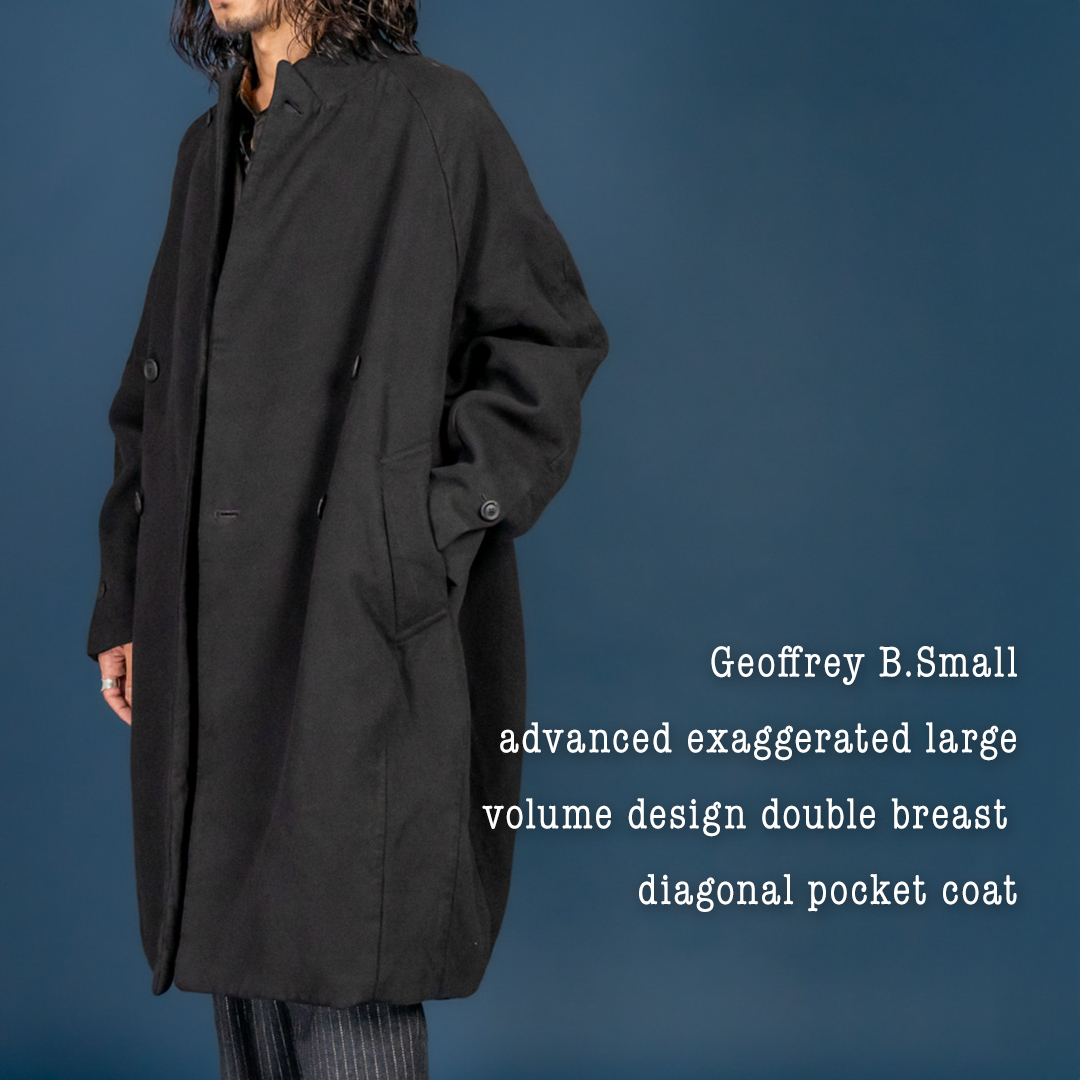 ジェフリー B.スモール ダブルプレステッド ワンサイズコート | HUES