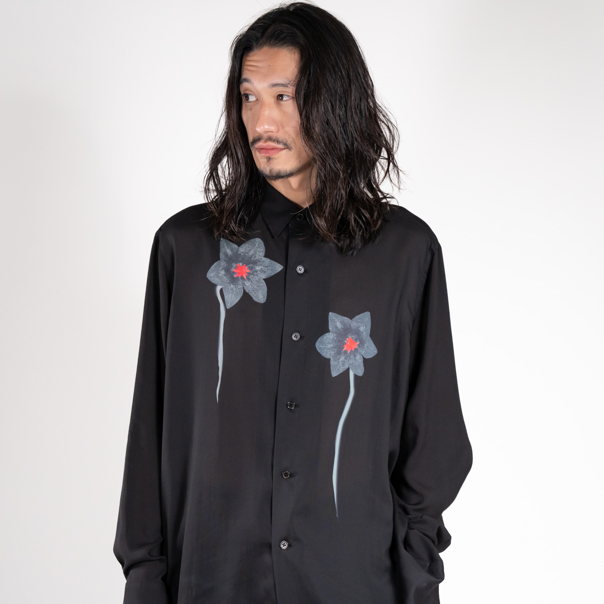 ワイズフォーメン25年春夏 花柄シャツ2型 | HUES 福岡セレクトショップ