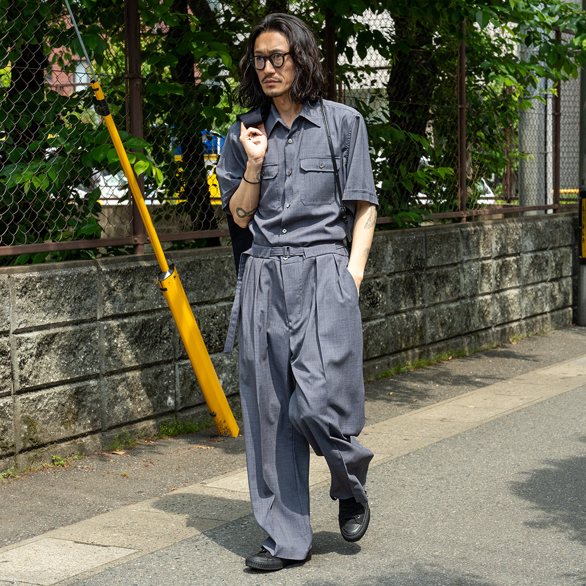 イレニサのショートスリーブ ジャンプスーツ | HUES 福岡セレクトショップ