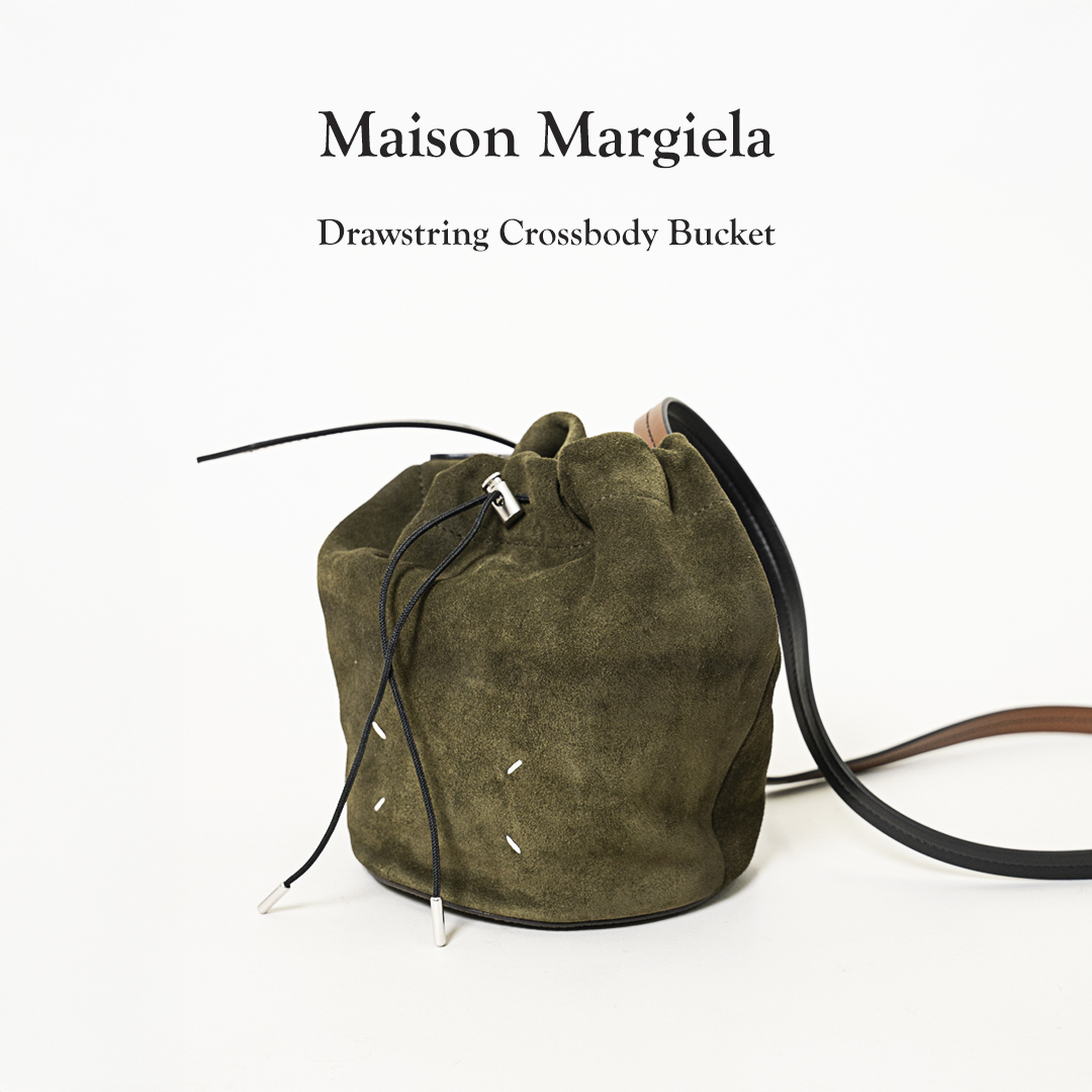 メゾンマルジェラ 新型バッグ ドローストリング ベルトバッグポーチ