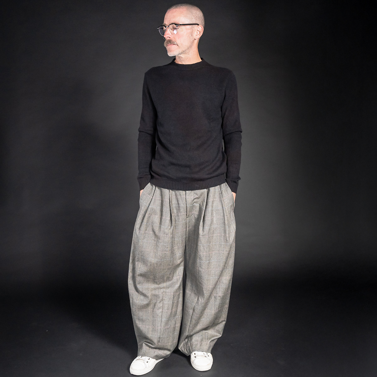 ジェフリー B.スモールのアクシデンタルダイ カシミアニット 2025ver