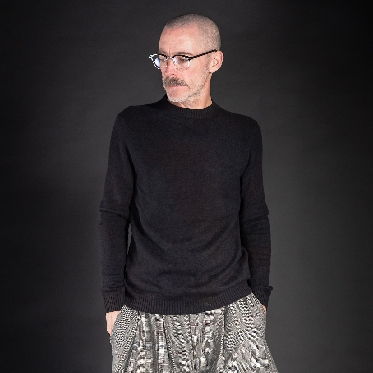 ジェフリー B.スモールのアクシデンタルダイ カシミアニット 2025ver