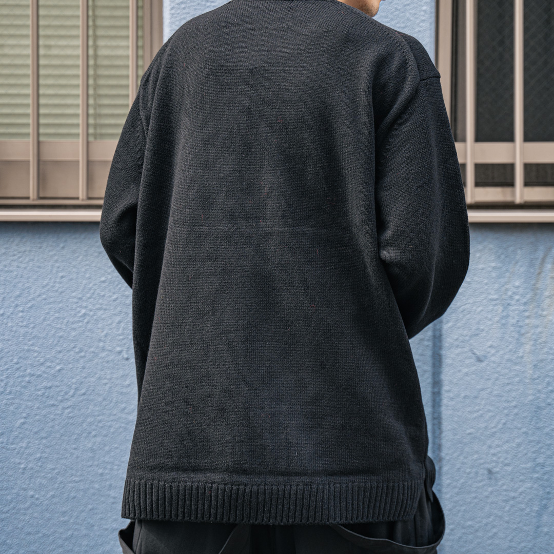 ヨウジヤマモト 21AW フラワークルーネックニット再入荷 | HUES 福岡