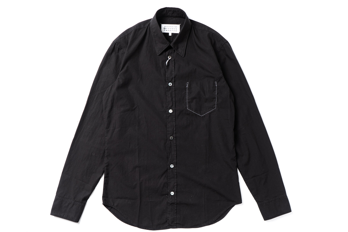 メゾンマルジェラのアウトサイドインポケット シャツ | HUES 福岡