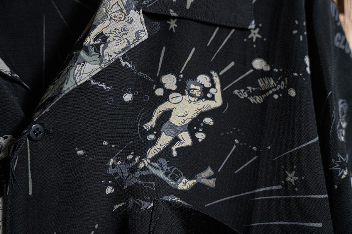 ポータークラシックの落ちこぼれスパイ アロハシャツ【YouTube解説付き