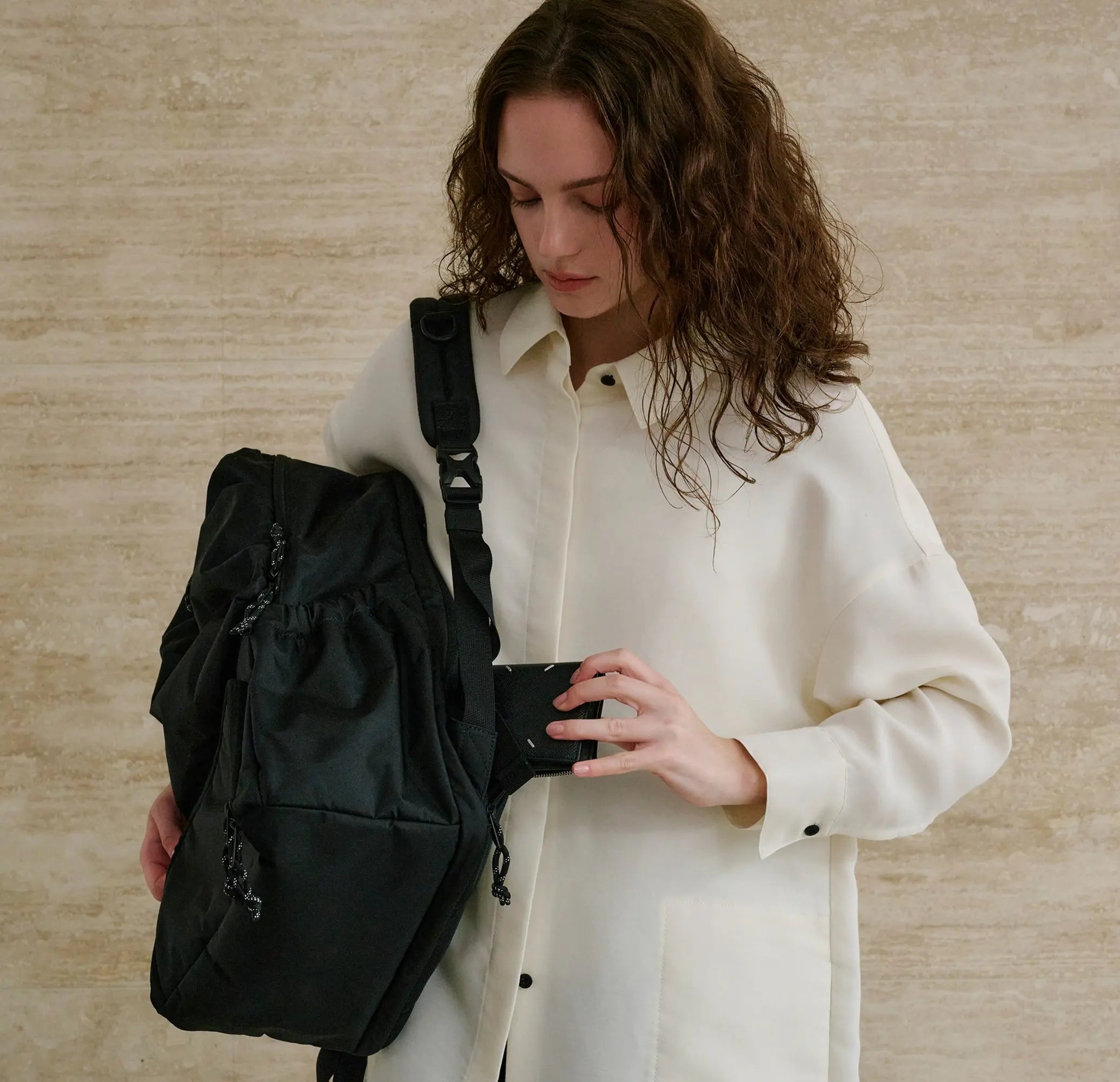 ペアレンツバッグ（ブラック） Hugoo®︎（ハグー）公式｜建築思想から